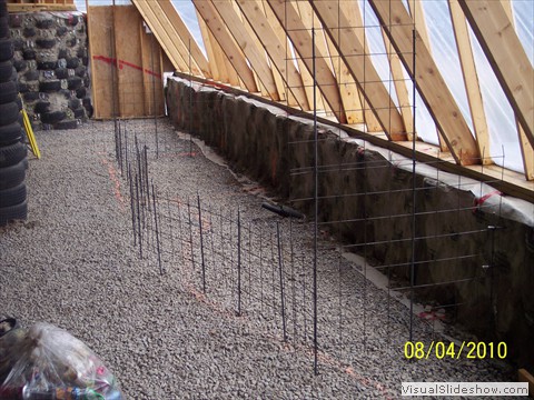 Framing one of the 2 gardens