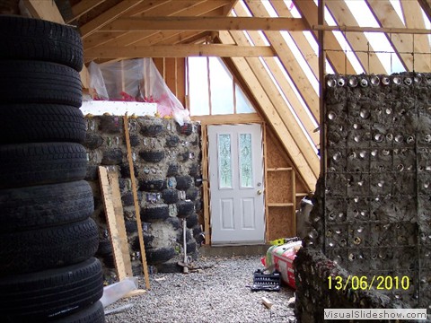 A view of the back door