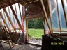 Framing in the patio door